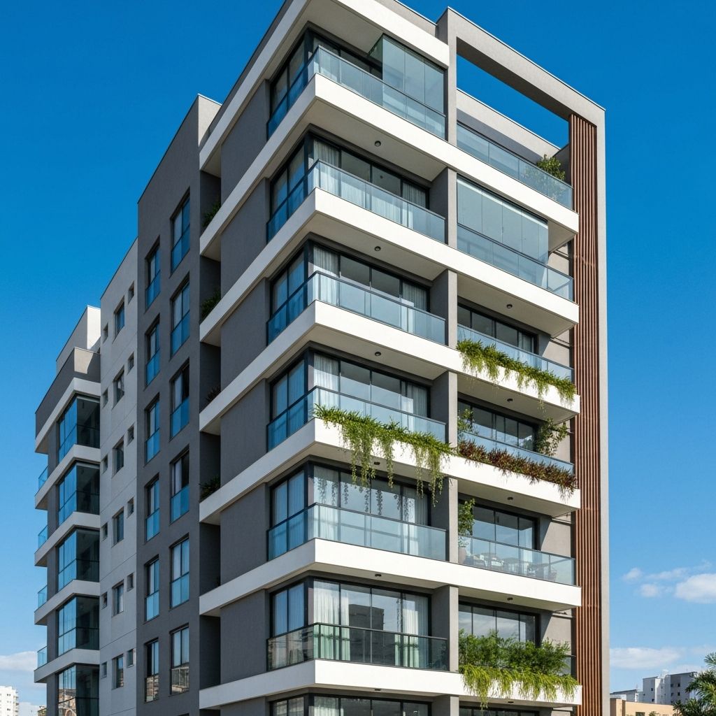 Edifício residencial moderno